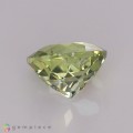 Natural Amblygonite 1.71 Carats Light Green Yellow Round 7x5 mm Loose Gemstone - Image 4