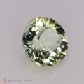 Natural Amblygonite 1.71 Carats Light Green Yellow Round 7x5 mm Loose Gemstone - Image 5