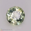 Natural Amblygonite 1.71 Carats Light Green Yellow Round 7x5 mm Loose Gemstone - Image 7
