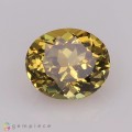 Natural Grossular garnet 1.39 Carats Yellow Oval 7x6 mm Loose Gemstone - Image 5