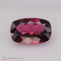 Natural Rhodolite garnet 5.25 Carats Purplish Pink Cushion 13x8 mm Loose Gemstone - Image 1