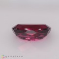Natural Rhodolite garnet 5.25 Carats Purplish Pink Cushion 13x8 mm Loose Gemstone - Image 4