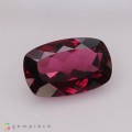 Natural Rhodolite garnet 5.25 Carats Purplish Pink Cushion 13x8 mm Loose Gemstone - Image 6