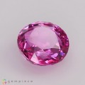 Natural Sapphire 2.02 Carats Pink Oval 7x7 mm Loose Gemstone - Image 4