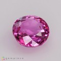 Natural Sapphire 2.02 Carats Pink Oval 7x7 mm Loose Gemstone - Image 2