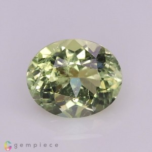 amblygonite  1.90cts - 9x7mm