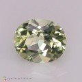 Natural Montebrasite 1.43 Carats Baby Green Oval 8x6 mm Loose Gemstone - Image 2