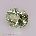 Natural Montebrasite 1.43 Carats Baby Green Oval 8x6 mm Loose Gemstone - Image 3
