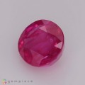 Natural Ruby 1.45 Carats Pinkish Red Oval 7x6 mm Loose Gemstone - Image 5