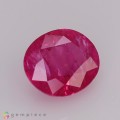Natural Ruby 1.45 Carats Pinkish Red Oval 7x6 mm Loose Gemstone - Image 7
