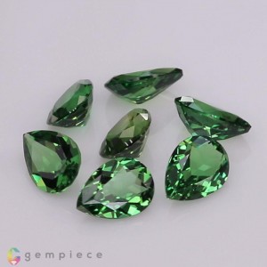 chrome tourmaline  4.36cts - 7x5mm chrome tourmaline  4.36cts - 7x5mm