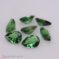 Natural Chrome tourmaline 4.36 Carats Chrome Green Pear 7x5 mm Loose Gemstone - Image 4