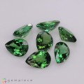 Natural Chrome tourmaline 4.36 Carats Chrome Green Pear 7x5 mm Loose Gemstone - Image 6