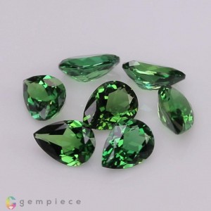 chrome tourmaline  4.36cts - 7x5mm chrome tourmaline  4.36cts - 7x5mm