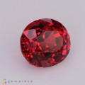 Natural Spinel 0.59 Carats Crimson Red Oval Cushion 5x4 mm Loose Gemstone - Image 4