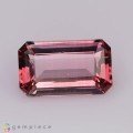 Natural Tourmaline 1.88 Carats Sweet Pink Emerald Cut 10x6 mm Loose Gemstone - Image 6
