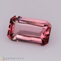 Natural Tourmaline 1.88 Carats Sweet Pink Emerald Cut 10x6 mm Loose Gemstone - Image 3