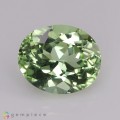Natural Peridot 2.67 Carats Baby Mint Green Oval 9x8 mm Loose Gemstone - Image 2