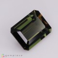 Natural Kornerupine 3.63 Carats Greenish Brown Emerald 12x8 mm Loose Gemstone - Image 5