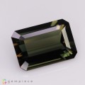 Natural Kornerupine 3.63 Carats Greenish Brown Emerald 12x8 mm Loose Gemstone - Image 6