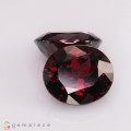 Natural Rhodolite garnet 14.68 Carats Purplish Red Oval 12x10 mm Loose Gemstone - Image 2
