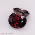 Natural Rhodolite garnet 14.68 Carats Purplish Red Oval 12x10 mm Loose Gemstone - Image 3