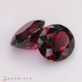 Natural Rhodolite garnet 14.68 Carats Purplish Red Oval 12x10 mm Loose Gemstone - Image 5