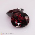 Natural Rhodolite garnet 14.68 Carats Purplish Red Oval 12x10 mm Loose Gemstone - Image 7