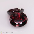 Natural Rhodolite garnet 14.68 Carats Purplish Red Oval 12x10 mm Loose Gemstone - Image 1