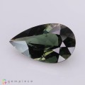 Natural Kornerupine 2.25 Carats Honey Green Pear 12x7 mm Loose Gemstone - Image 7