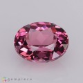 Natural Malaya garnet 1.15 Carats Purplish Pink Oval 7x5 mm Loose Gemstone - Image 1