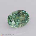 Natural Demantoid garnet 0.85 Carats Green Oval 6x5 mm Loose Gemstone - Image 6