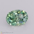 Natural Demantoid garnet 0.85 Carats Green Oval 6x5 mm Loose Gemstone - Image 7