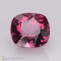 Natural Rhodolite garnet 2.93 Carats Purplish Pink Cushion 8x7 mm Loose Gemstone - Image 3
