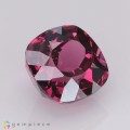Natural Rhodolite garnet 2.93 Carats Purplish Pink Cushion 8x7 mm Loose Gemstone - Image 5