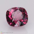Natural Rhodolite garnet 2.93 Carats Purplish Pink Cushion 8x7 mm Loose Gemstone - Image 6