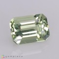 Natural Amblygonite 1.10 Carats Yellowish Green Emerald 7x5 mm Loose Gemstone - Image 7