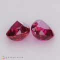 Natural Unheated ruby pair 5.03 Carats Vivid Red Pear 10x7 mm Loose Gemstone - Image 5