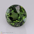 Natural Tourmaline 3.10 Carats Hunter Green Round 8x7 mm Loose Gemstone - Image 3