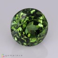 Natural Tourmaline 3.10 Carats Hunter Green Round 8x7 mm Loose Gemstone - Image 6