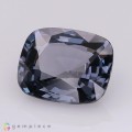 Natural Spinel 2.47 Carats Grey Purple Cushion 9x8 mm Loose Gemstone - Image 2