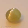 Natural Chrysoberyl cats eye 1.20 Carats Baby Yellow Oval Cabochon 6x5 mm Loose Gemstone - Image 3
