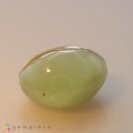 Natural Chrysoberyl cats eye 1.20 Carats Baby Yellow Oval Cabochon 6x5 mm Loose Gemstone - Image 4