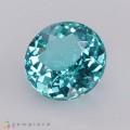 Natural Apatite 1.60 Carats Paraiba Blue Green Round 7x4 mm Loose Gemstone - Image 2