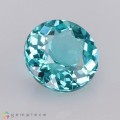 Natural Apatite 1.60 Carats Paraiba Blue Green Round 7x4 mm Loose Gemstone - Image 4