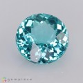 Natural Apatite 1.60 Carats Paraiba Blue Green Round 7x4 mm Loose Gemstone - Image 5