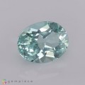 Natural Beryl 0.84 Carats Mint Green Oval 7x5 mm Loose Gemstone - Image 4