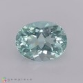 Natural Beryl 0.84 Carats Mint Green Oval 7x5 mm Loose Gemstone - Image 6