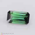 Natural Tourmaline 2.52 Carats Forest Green Emerald 10x6 mm Loose Gemstone - Image 2