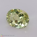 Natural Amblygonite 1.76 Carats Yellowish Green Oval 8x6 mm Loose Gemstone - Image 3
